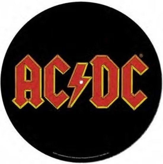 AC/DC - Platenspeler Slipmat officiële merchandise, Ophalen of Verzenden, Nieuw