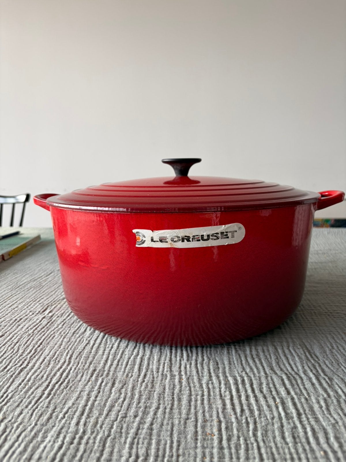 Le creuset - taille 34, Le Creuset, Comme neuf, Enlèvement, Compatible lave-vaisselle