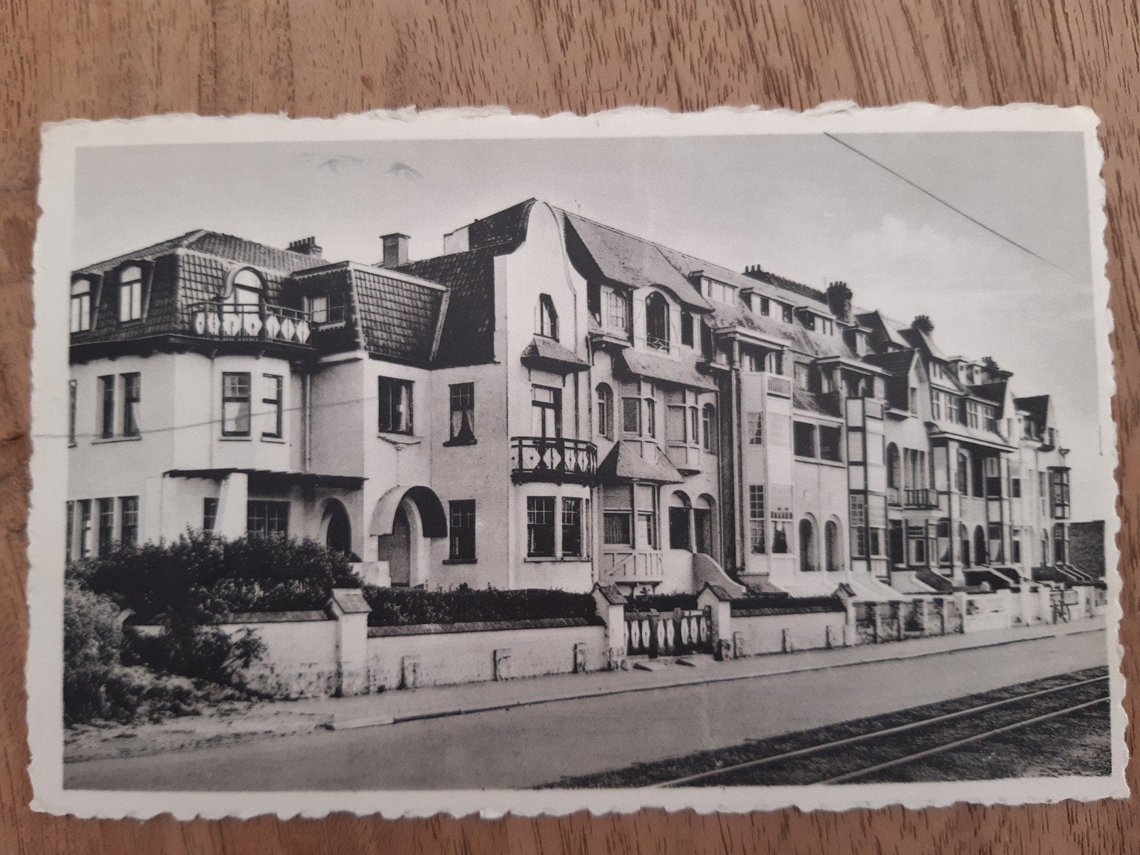 carte postale WESTENDE LES VILLAS sur la Route, Collections, Enlèvement ou Envoi