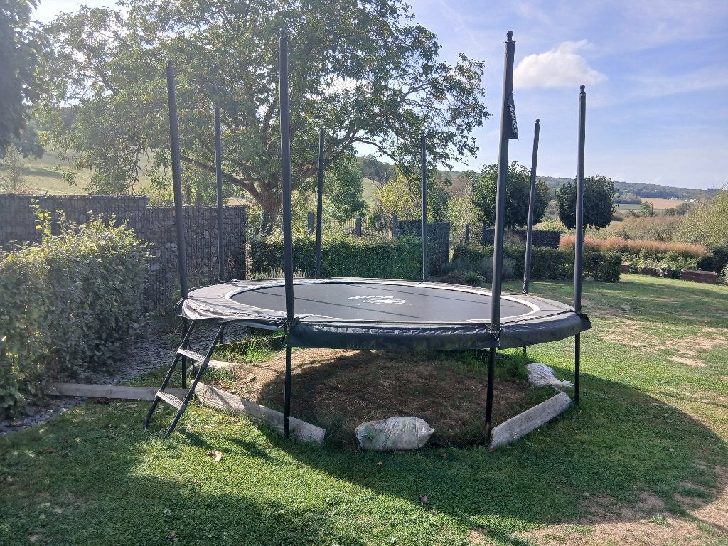 Trampoline, Kinderen en Baby's, Ophalen, Gebruikt