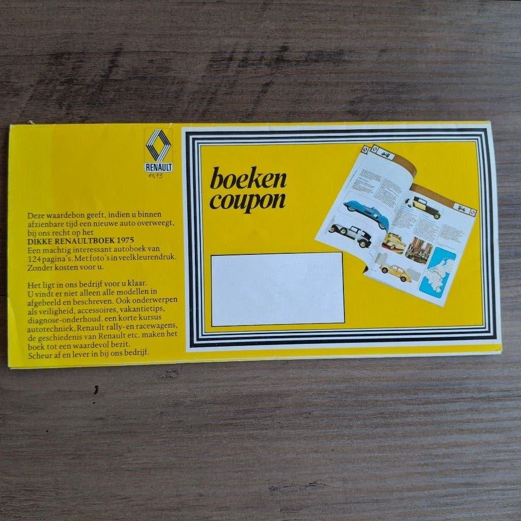 RENAULT  GAMMA  1975, Boeken, Auto's | Folders en Tijdschriften, Ophalen of Verzenden, Nieuw, Renault