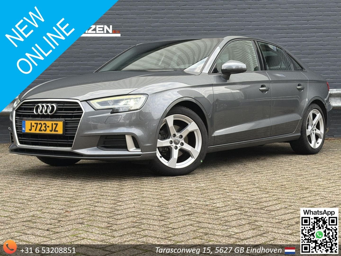 Audi A3 Limousine 1.4 TFSI CoD Ambiente Pro Line Plus | Clim, Auto's, Xenon verlichting, 110 g/km, Zwart, Bedrijf