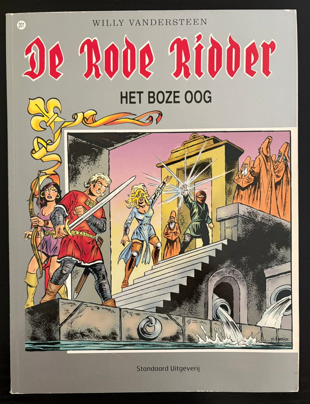 De Rode Ridder 201 - Het Boze Oog eerste druk, Ophalen of Verzenden, Zo goed als nieuw