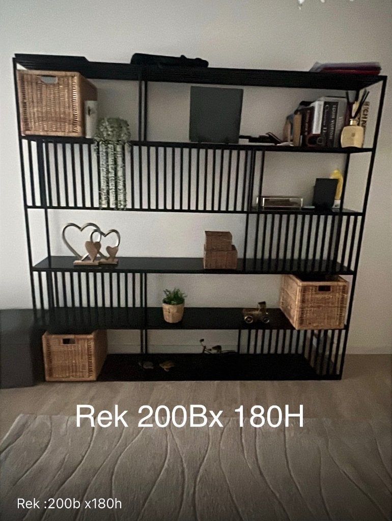 Boeken rek metaal, Ophalen, Gebruikt