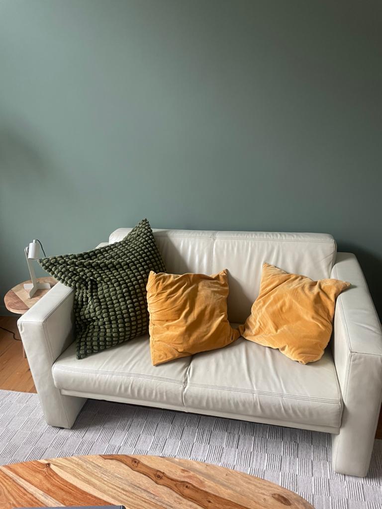 Zetel Montèl, Huis en Inrichting, Ophalen, Gebruikt, 150 tot 200 cm, Tweepersoons
