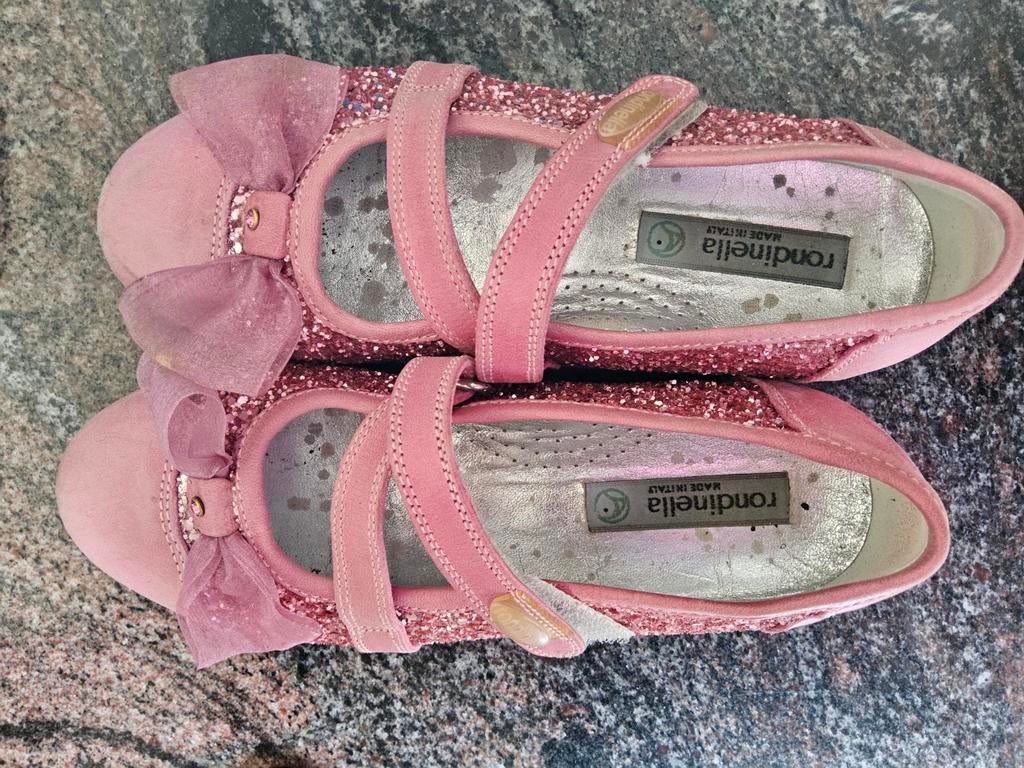 Rondinella roze ballerina's, maatje 34, Kinderen en Baby's, Babykleding | Schoentjes en Sokjes, Gebruikt, Meisje, Overige typen