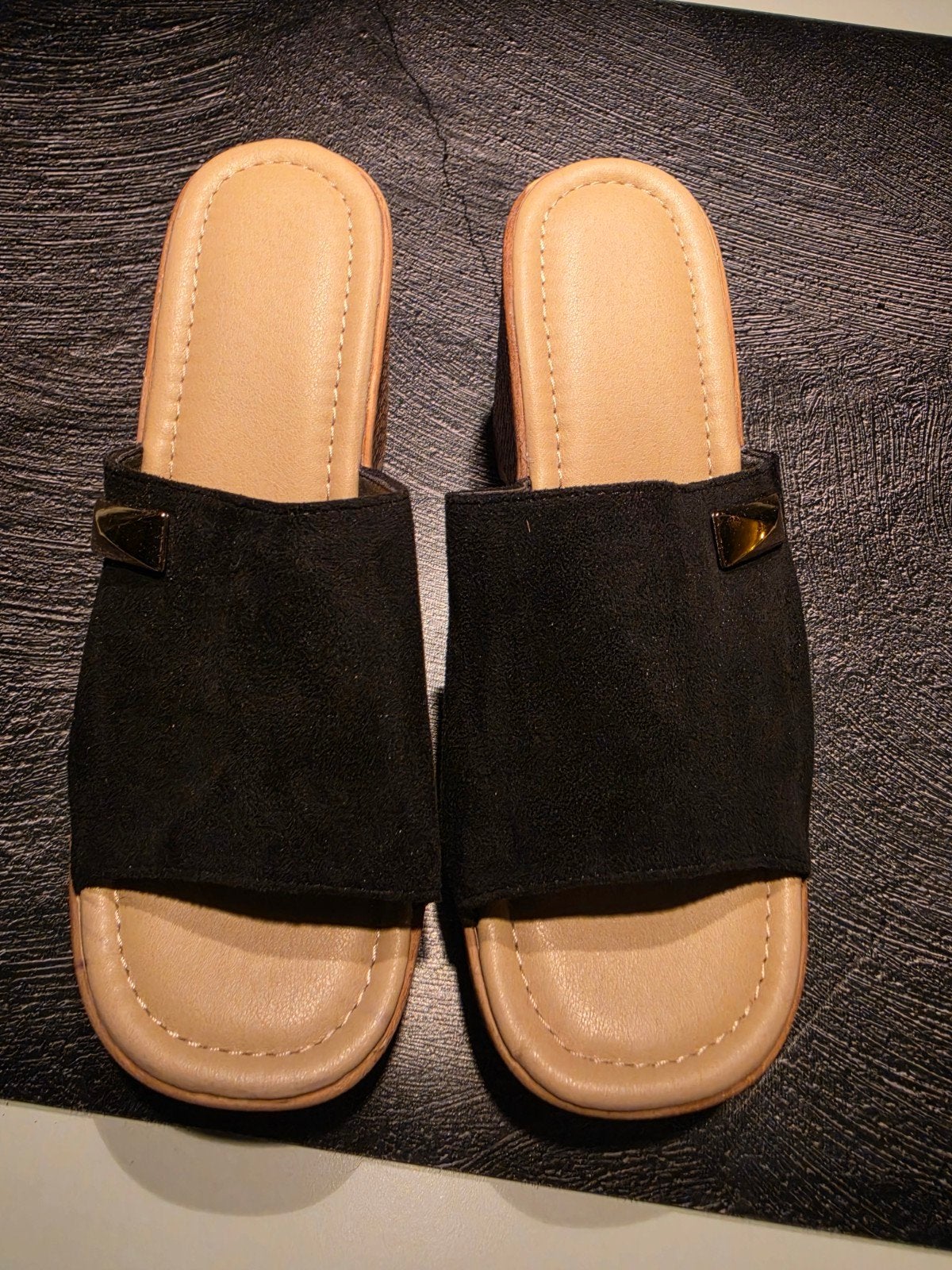 sandalen met hak, Vêtements | Femmes, Enlèvement ou Envoi, Comme neuf, Sabots, Noir
