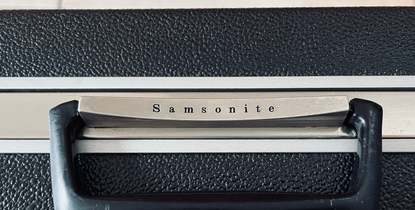 Vintage Samsonite aktetas, Ophalen, Zo goed als nieuw