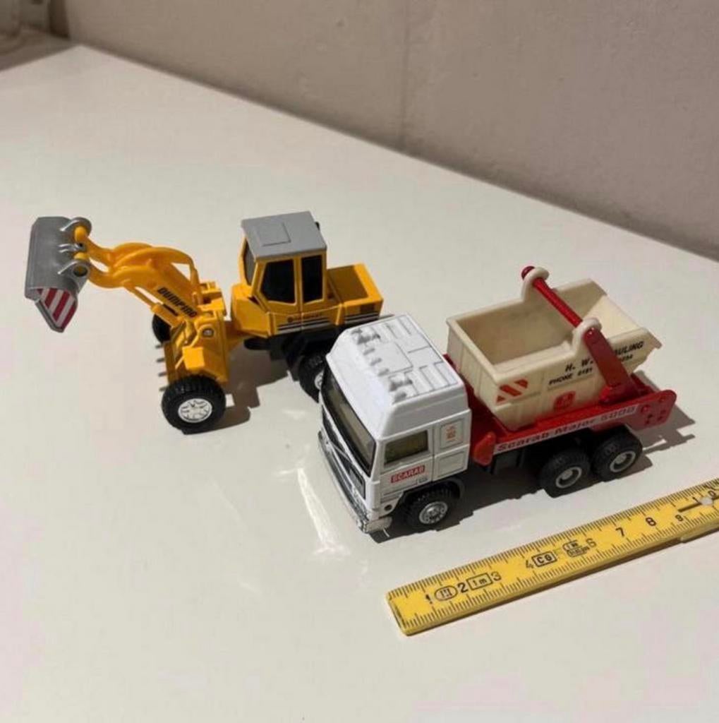 Hongwell vrachtwagen en bouwmachines, Kinderen en Baby's, Ophalen, Zo goed als nieuw