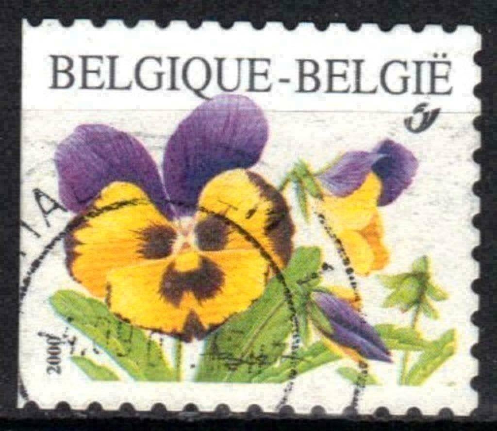 Belgie 2000 - Yvert 2936 /OBP 2937 - Bloemen (ST), Verzenden, Gestempeld, Gestempeld