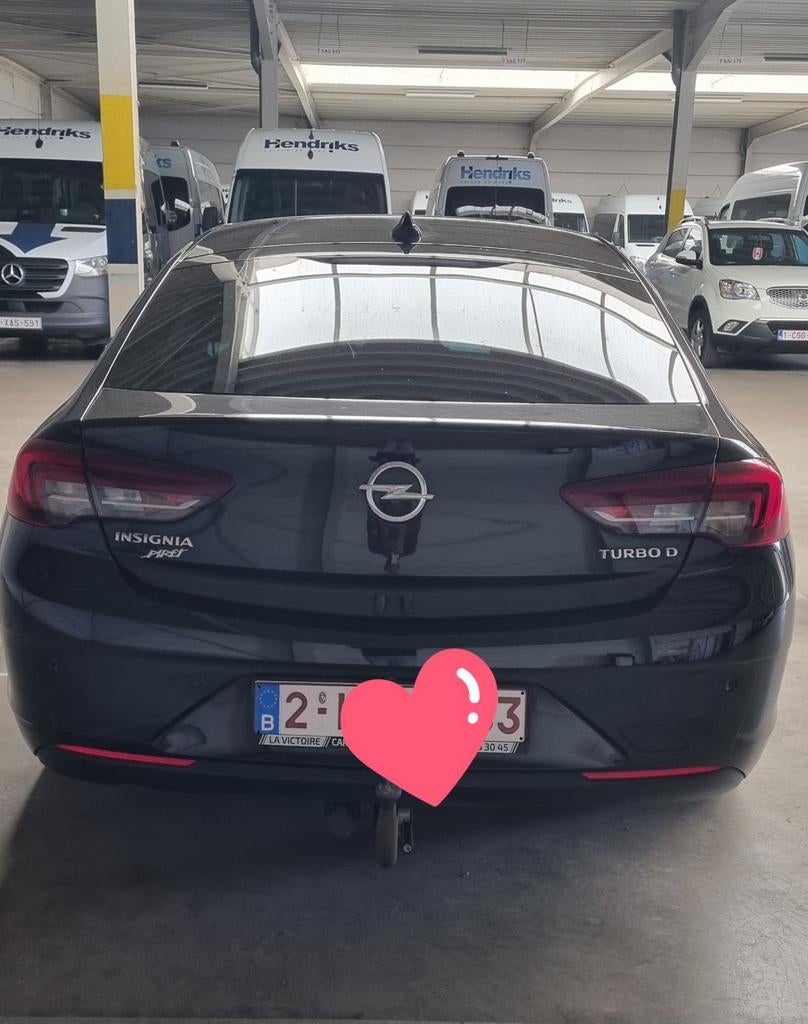 Opel insignia grand sport 1.6 turbo diesel 31.08.2017 euro6b, Zwart, Zwart, Bedrijf, Diesel