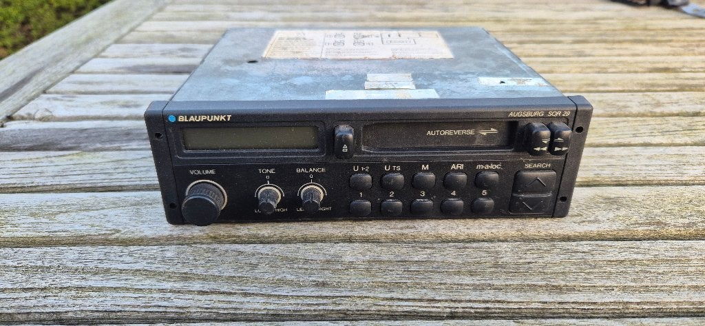 Blaupunkt Augsburg SQR 29 Autoradio, Enlèvement ou Envoi, Comme neuf