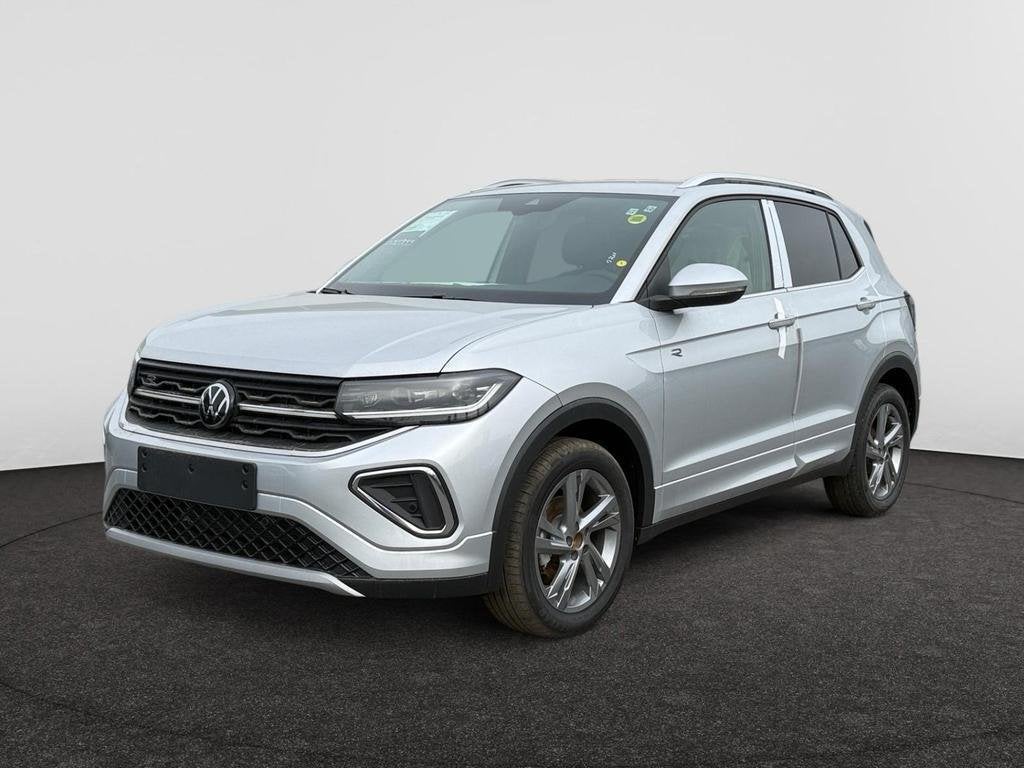 Volkswagen T-Cross R-Line Business Premium 1.0 TSI  7 versne, Auto's, Automaat, T-Cross, 133 g/km, Zilver of Grijs