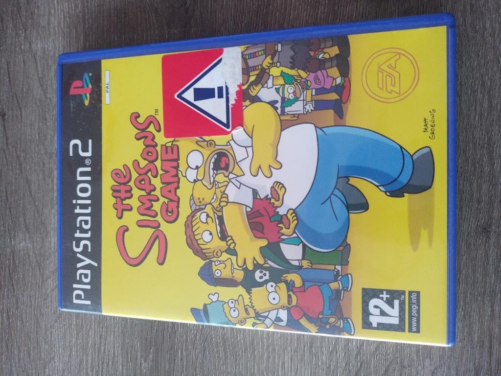 The Simpsons game ps2 17euro, Games en Spelcomputers, Ophalen of Verzenden