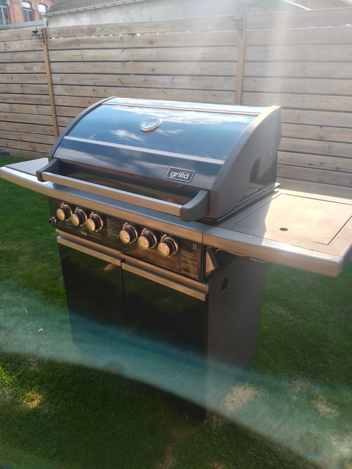 grote gasbbq, Ophalen, Gebruikt