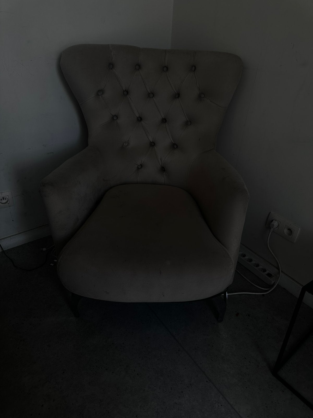 Beigekleurig zetels is 3+2+1, Maison & Meubles, Fauteuils, Enlèvement, Utilisé, Tissus