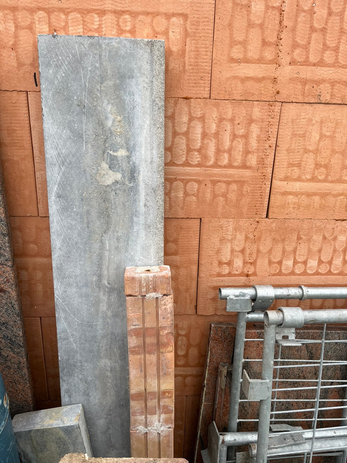 Seuil en pierre bleue, Bricolage & Construction, Enlèvement, Comme neuf