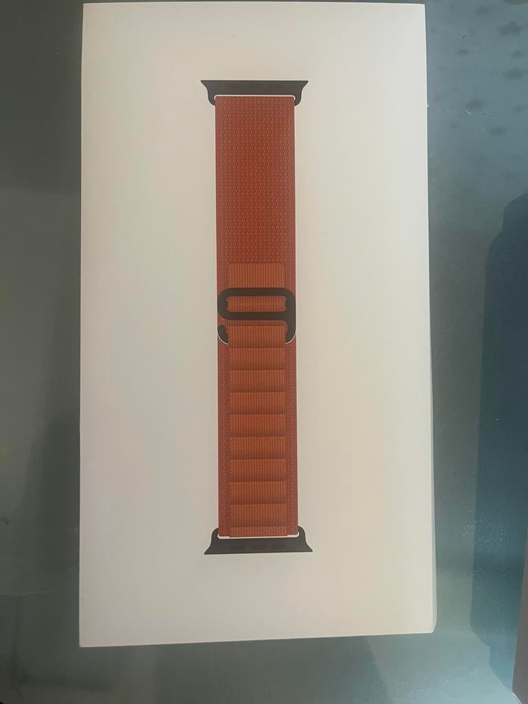 Boucle Alpine terracotta 49 mm - large-Finition titane noir, Enlèvement, Comme neuf