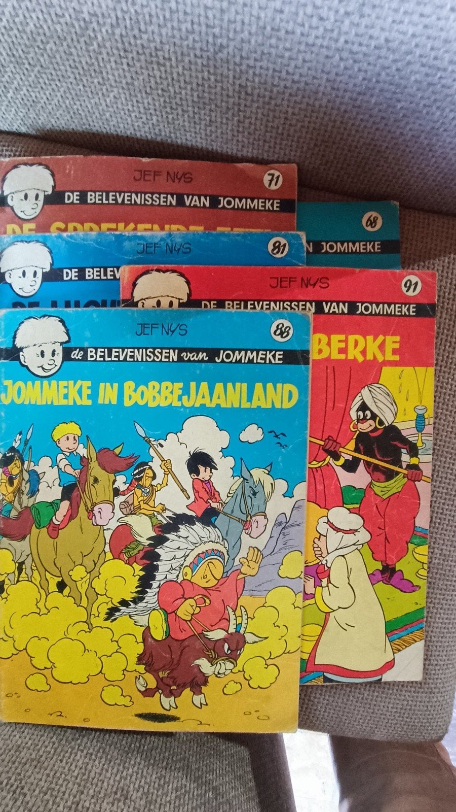 Jommeke 5 strips eerste druk, Boeken, Ophalen