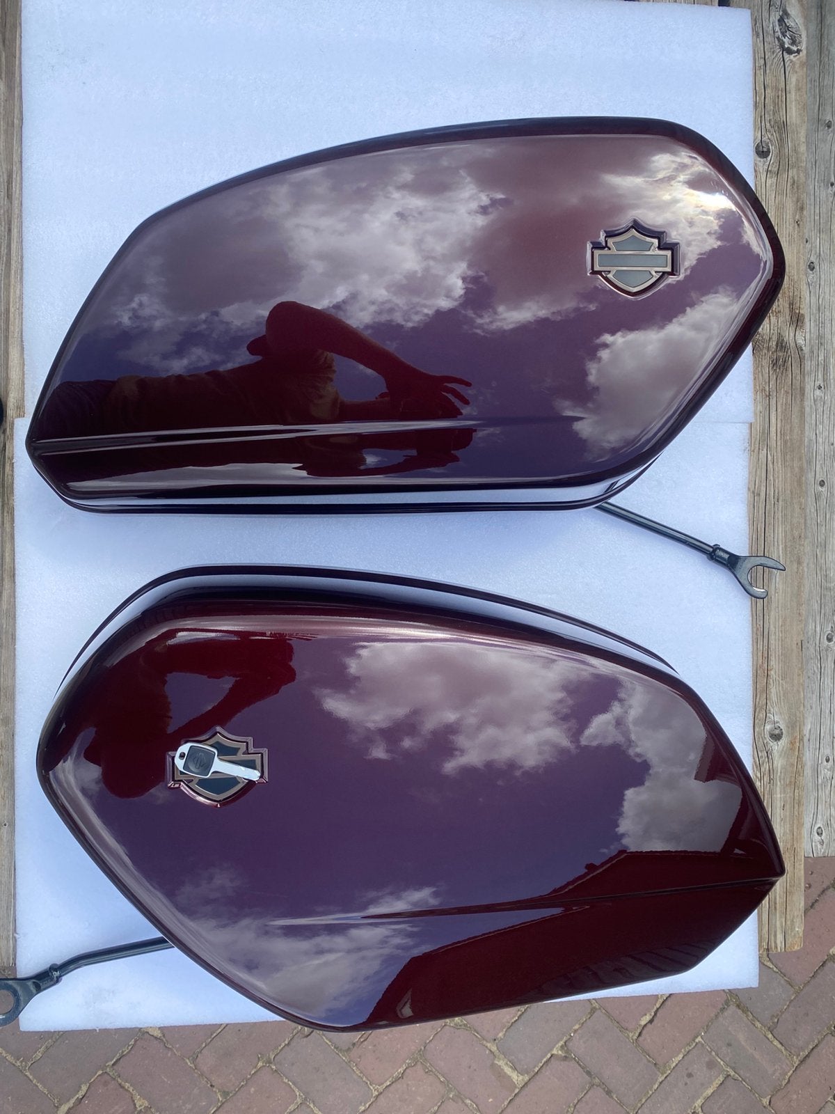 Boîtiers OEM Low Rider ST pour Harley-Davidson, Enlèvement ou Envoi, Utilisé