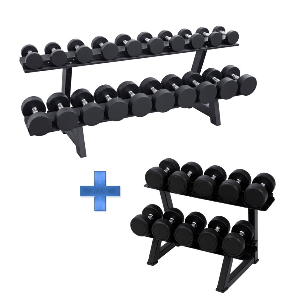 PU Dumbbell Set 2-30KG met Rack Halterset Fitness, Sport en Fitness, Ophalen, Nieuw, Overige typen