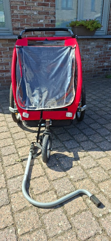 Fietskar /buggy merk Vantly, Fietsen en Brommers, Ophalen, Zo goed als nieuw, Kinderkar, Vantly