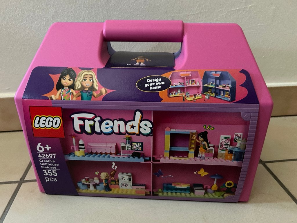 42697 LEGO Creatieve poppenhuiskoffer (NIEUW!), Neuf, Lego, Ensemble complet, Friends