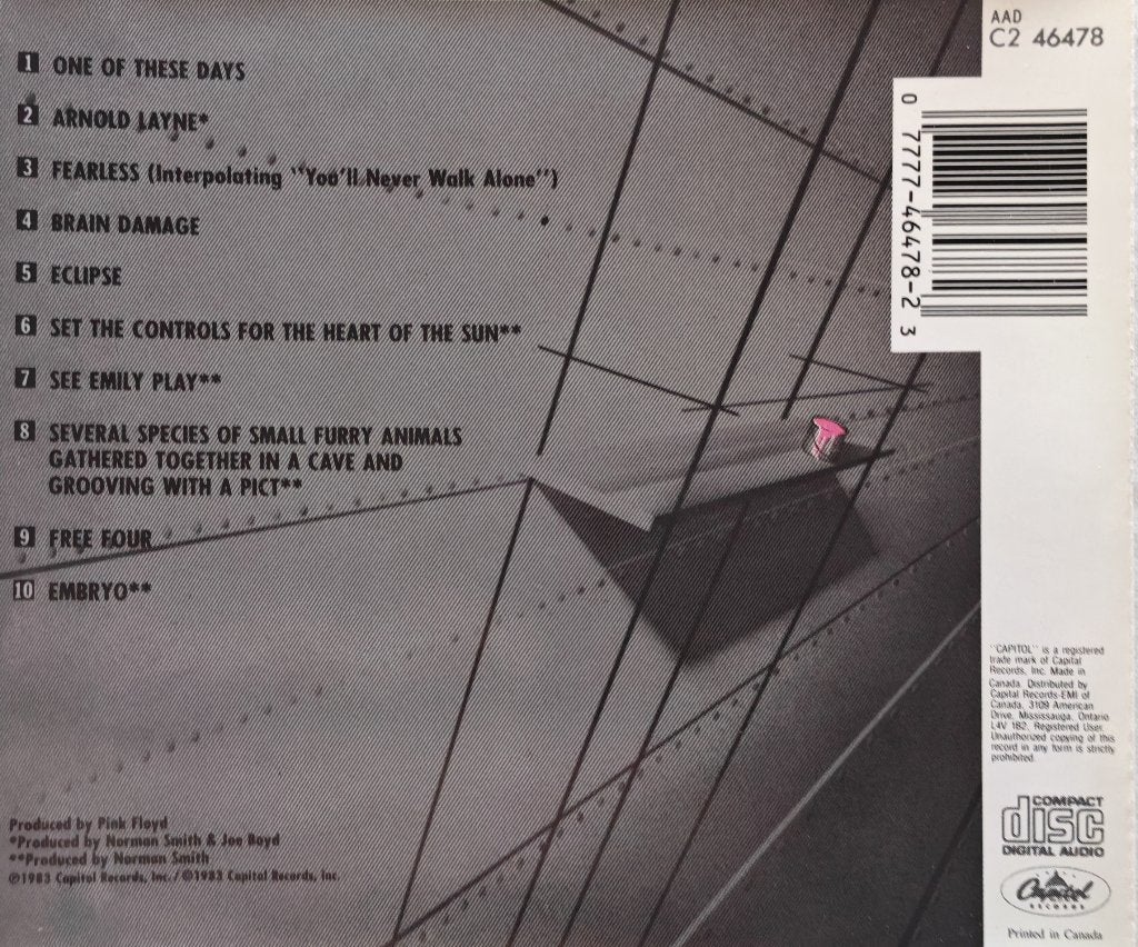 PINK FLOYD - Works (CD), Ophalen of Verzenden, Zo goed als nieuw, Psychedelic Rock, Album