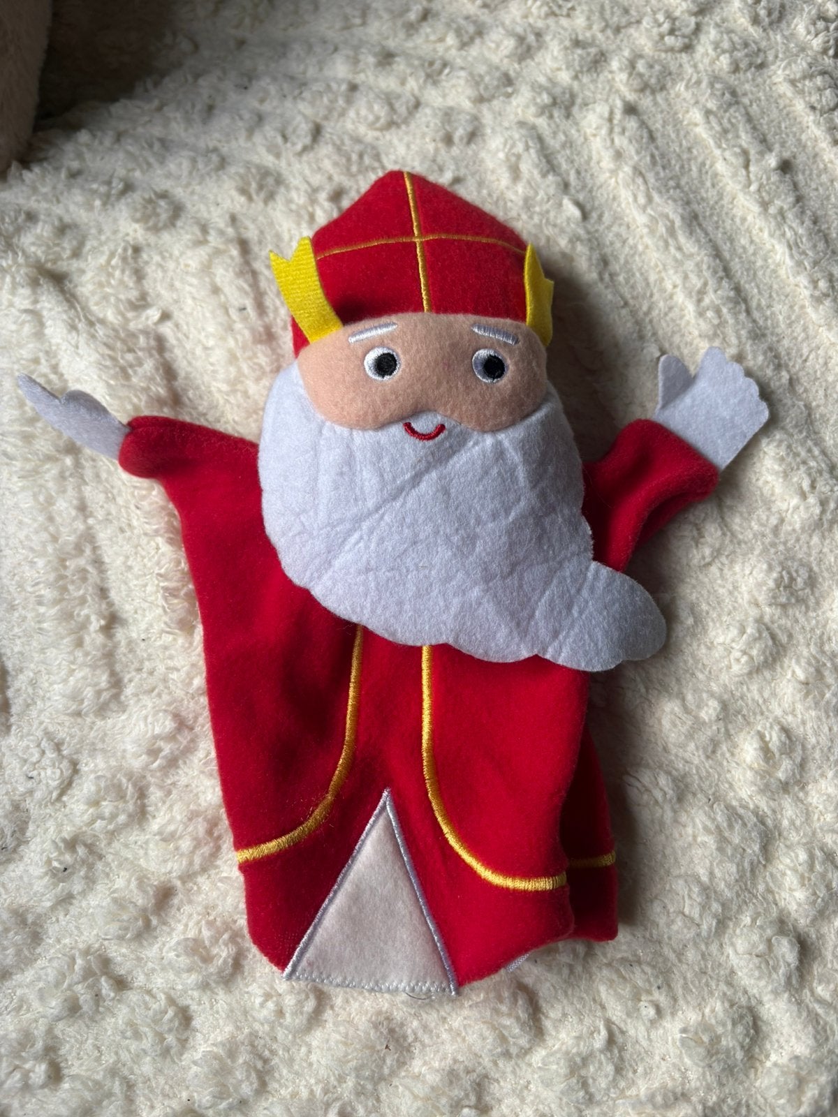 Handpoppen thema sint, Enlèvement ou Envoi, Comme neuf
