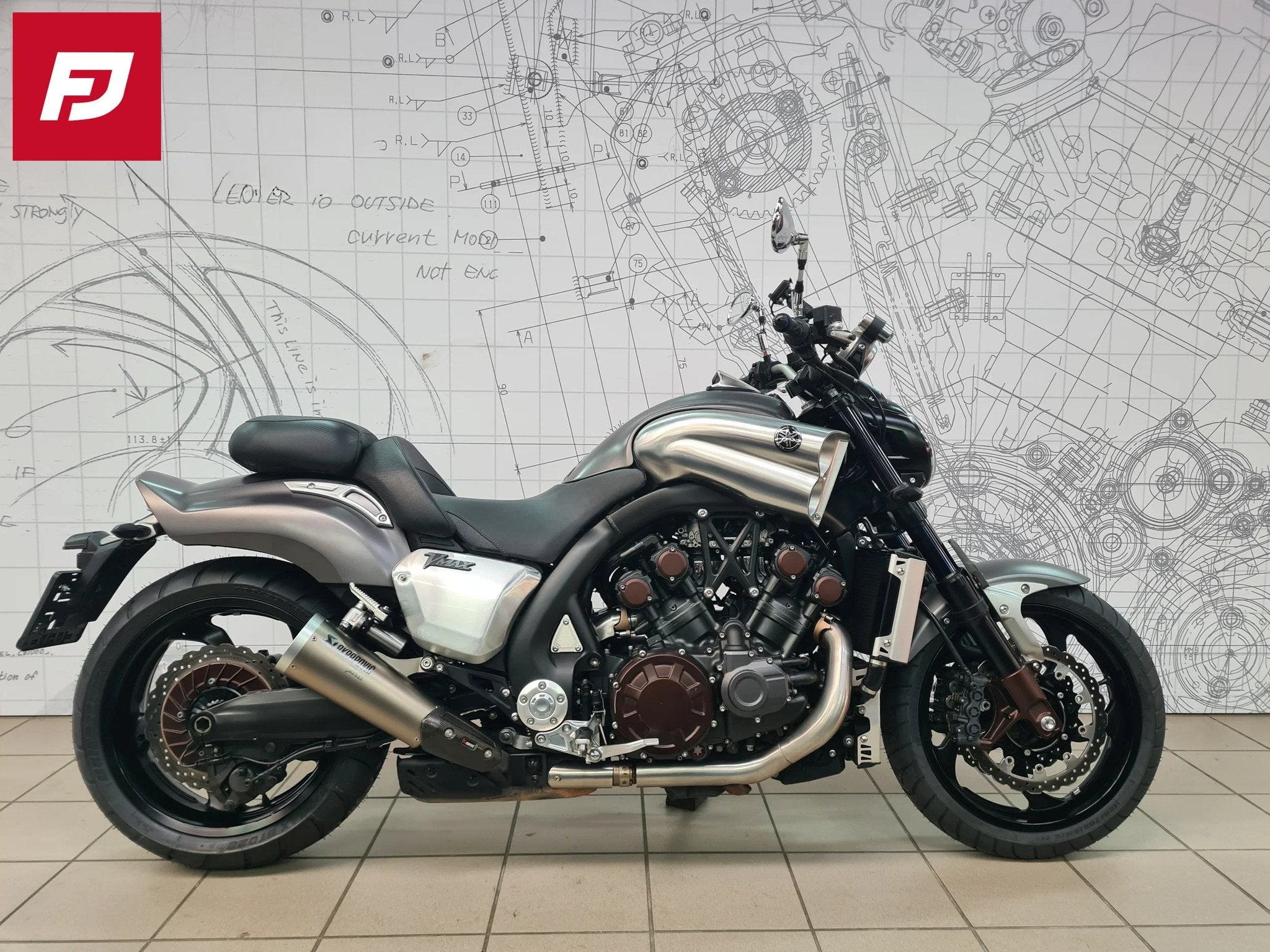 Yamaha Vmax1700 (bj 2015), Bedrijf, Meer dan 35 kW, Overig, 1700 cc