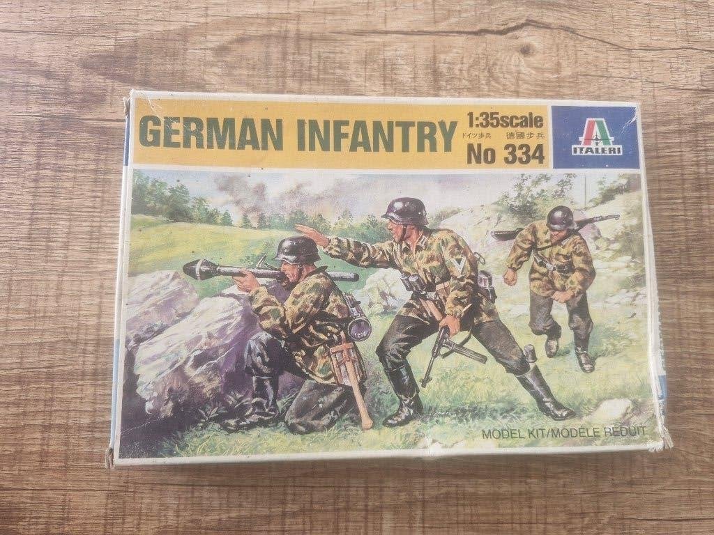 Italeri 1/35 German Infantry, Enlèvement ou Envoi, Comme neuf, 1:35 à 1:50, Personnage ou Figurines