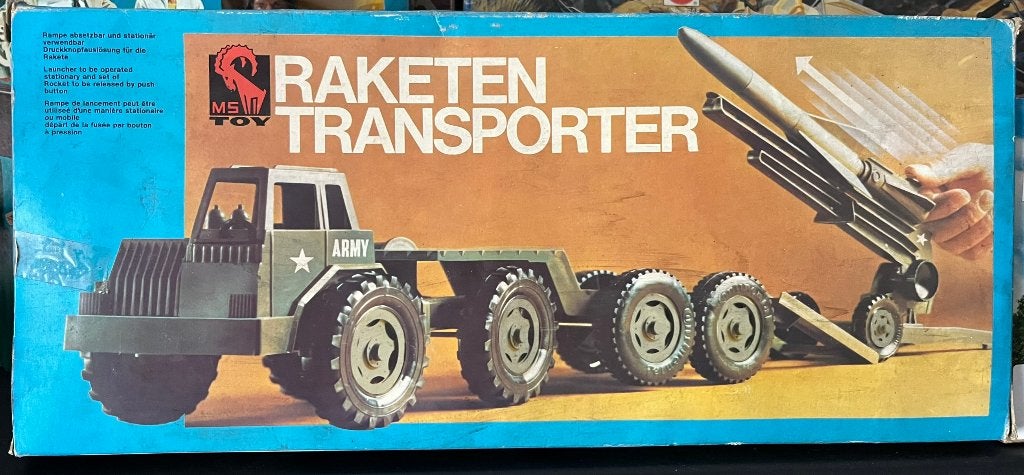 Vintage années 70 véhicule camion militaire lance-missile, Enlèvement ou Envoi, Utilisé