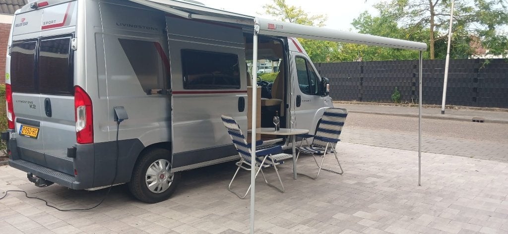 Roller Team Livingstone K2 Sport  55852km!, Caravanes & Camping, Fiat, Boîte manuelle, Diesel, Particulier