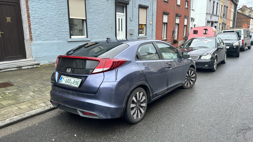 Honda civic 2015 1.6d 100.000km, Auto's, 1600 cc, Bedrijf, Diesel, Te koop