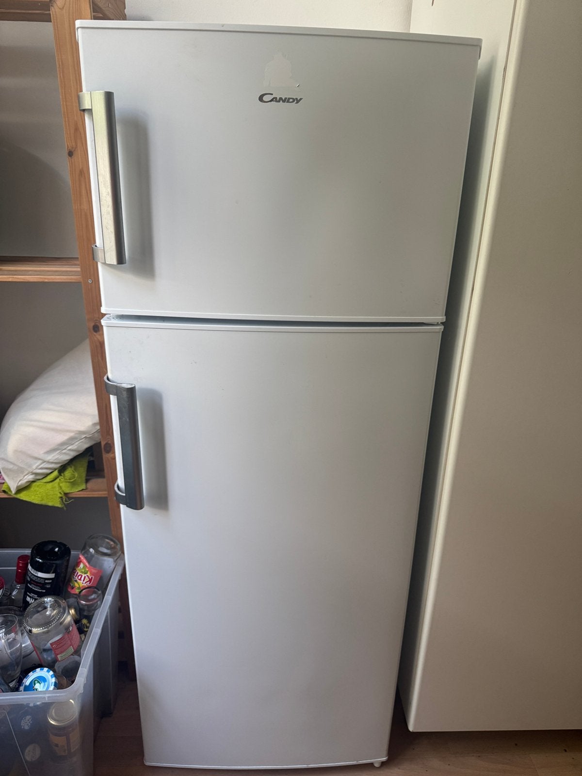 Frigo met diepvries, Elektronische apparatuur, Koelkasten en IJskasten, Ophalen, Gebruikt, 140 tot 160 cm, 45 tot 60 cm