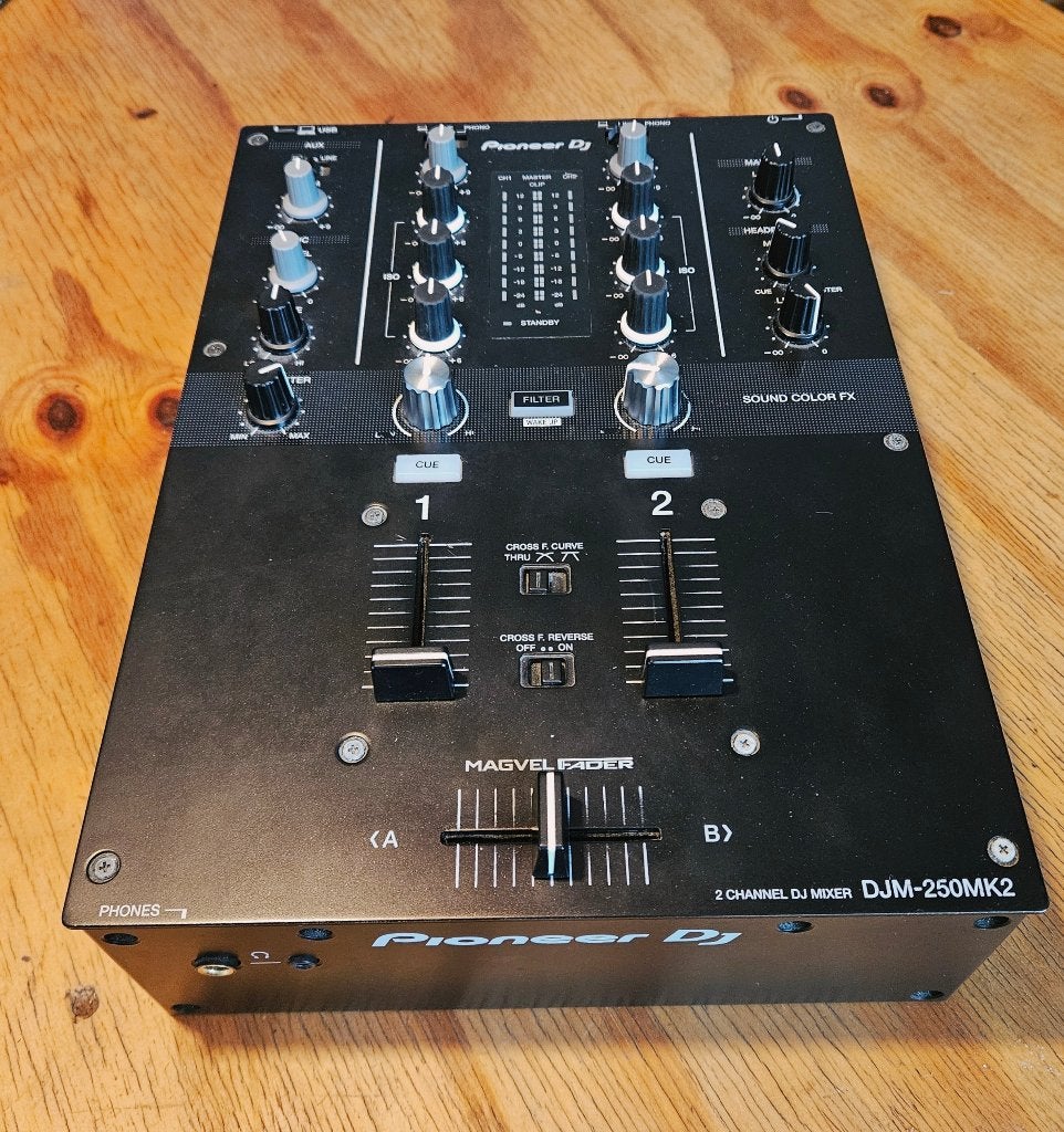 Pioneer DJM-250MK2 + Docksaver, Enlèvement ou Envoi, Comme neuf, Stéréo, Pioneer