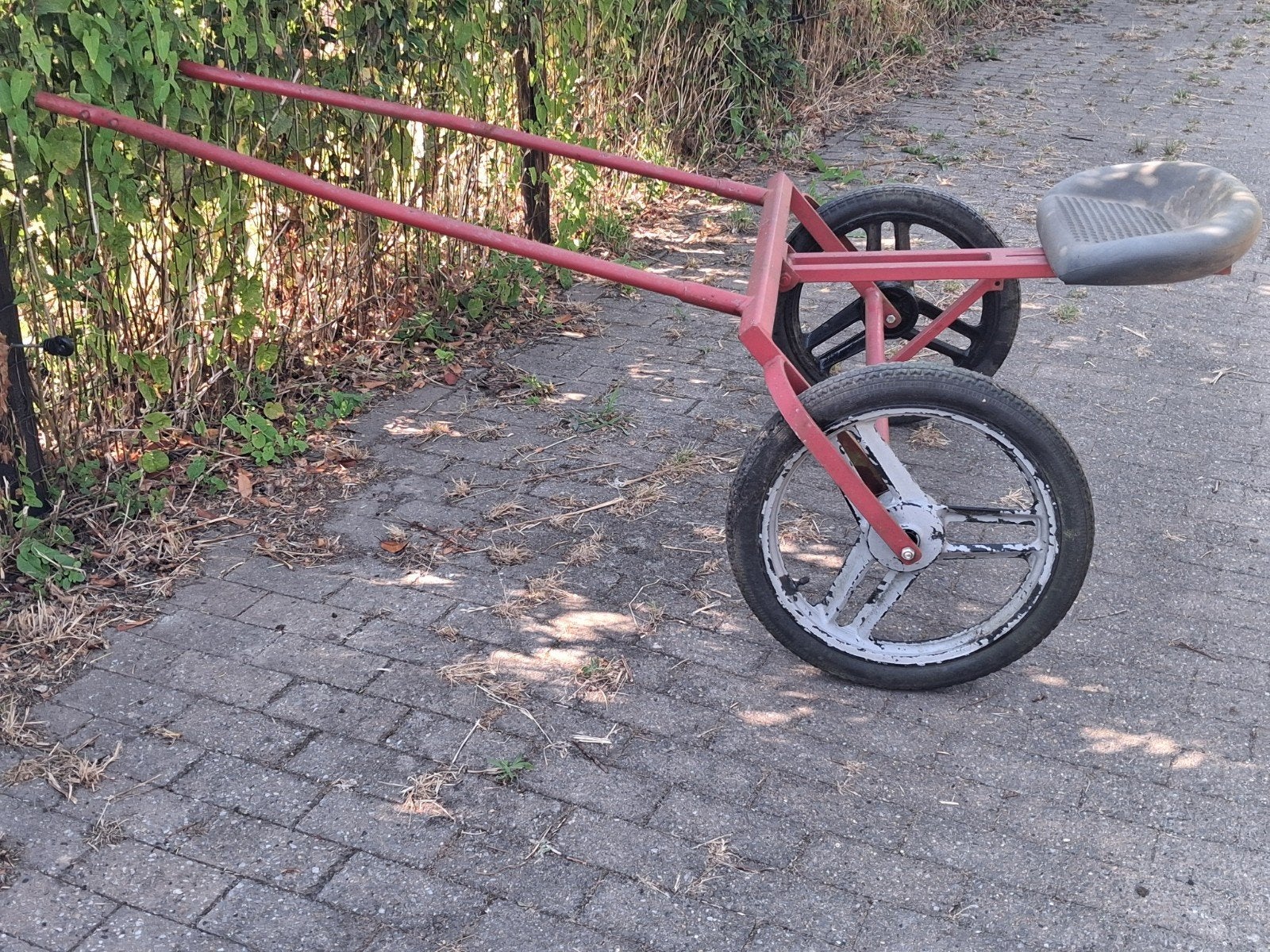 Pony sulky, Dieren en Toebehoren, Paarden en Pony's | Overige Paardenspullen, Ophalen, Gebruikt, Recreatie