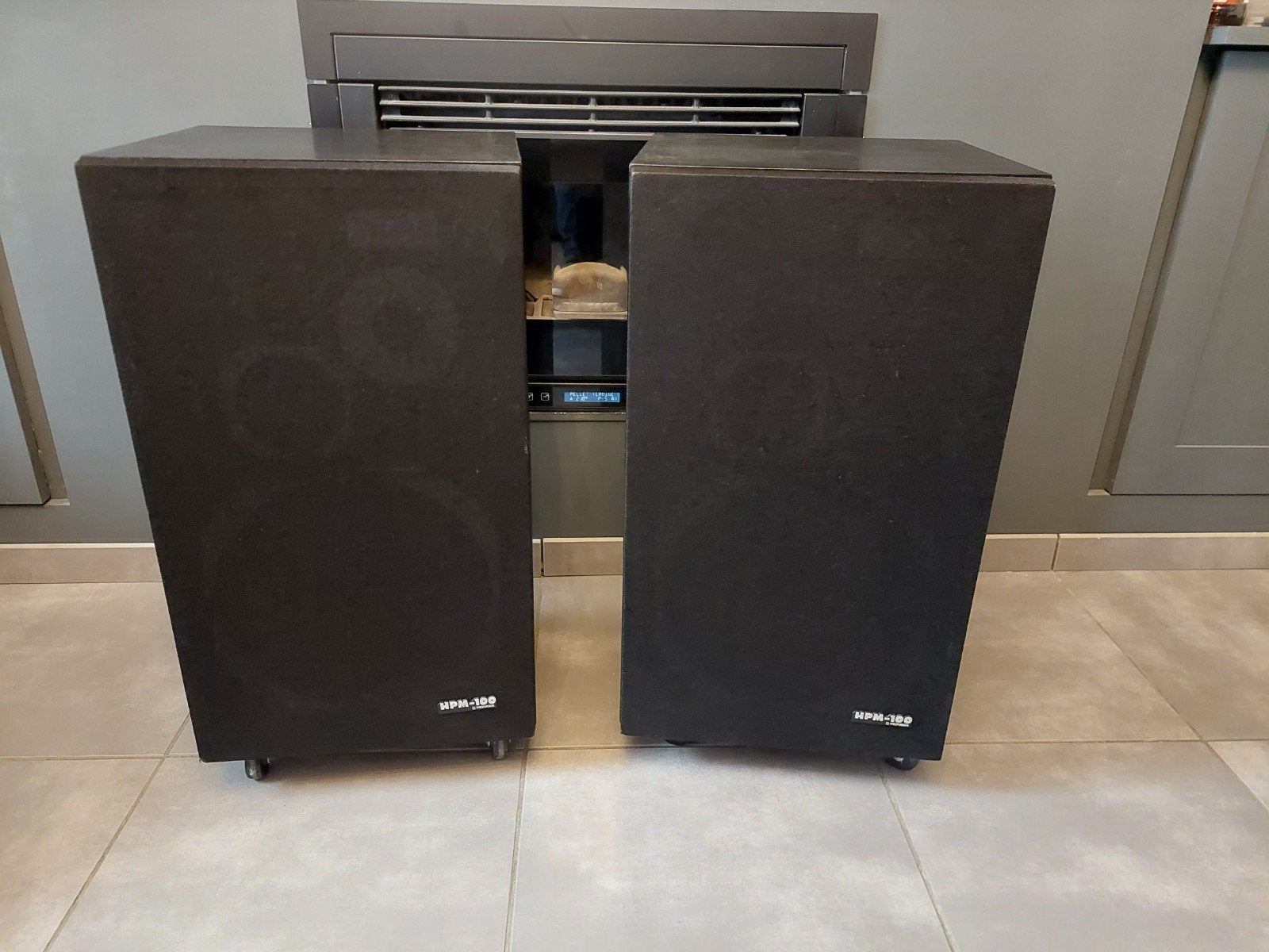 Paire d’enceintes vintage PIONEER HPM-100 – 4 voies – 30 cm, Enlèvement, Pioneer
