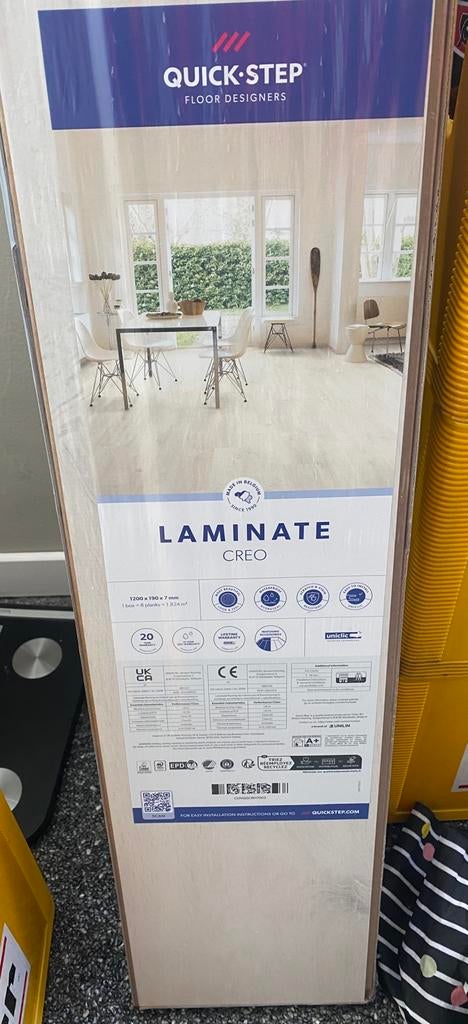 Quickstep laminaat, Enlèvement, Neuf, 5 à 10 m², Aggloméré