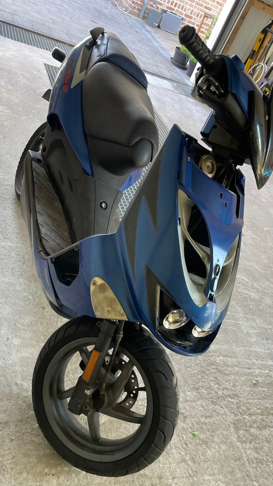 Aprilia SR, Fietsen en Brommers, Scooters | Aprilia, Ophalen, Zo goed als nieuw
