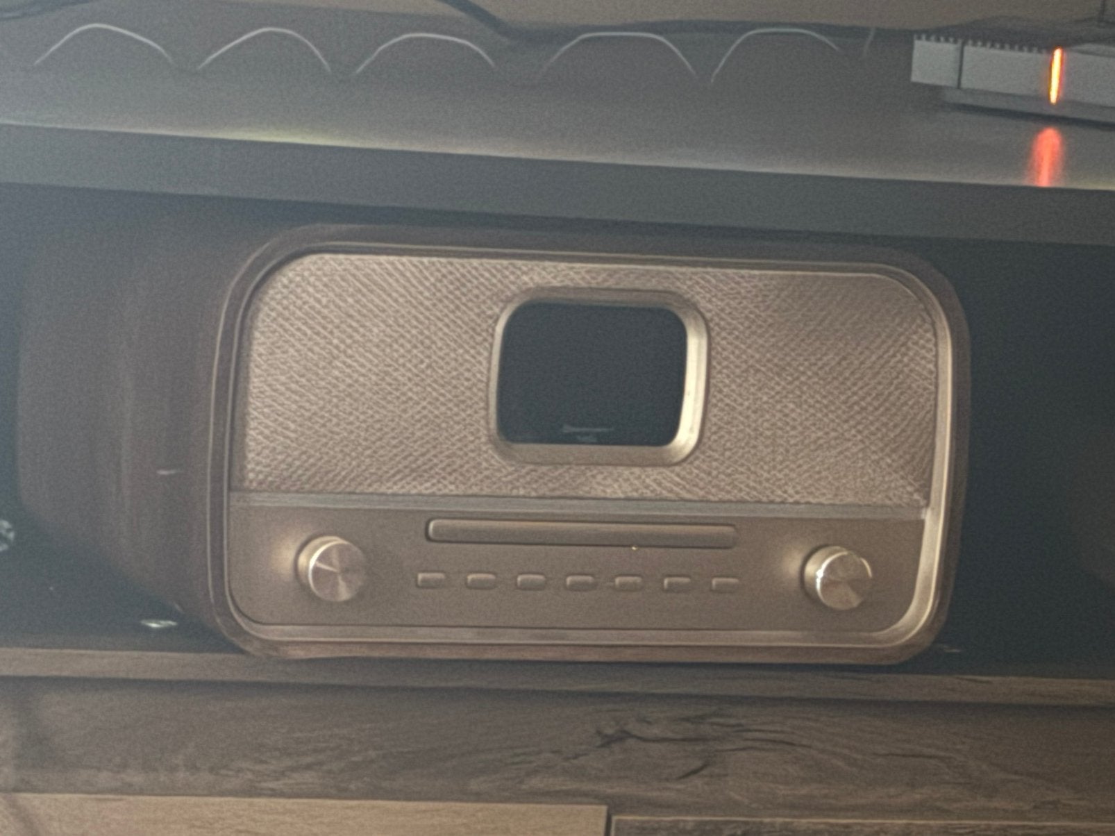 Retro radio, Audio, Tv en Foto, Radio's, Ophalen of Verzenden, Zo goed als nieuw, Radio