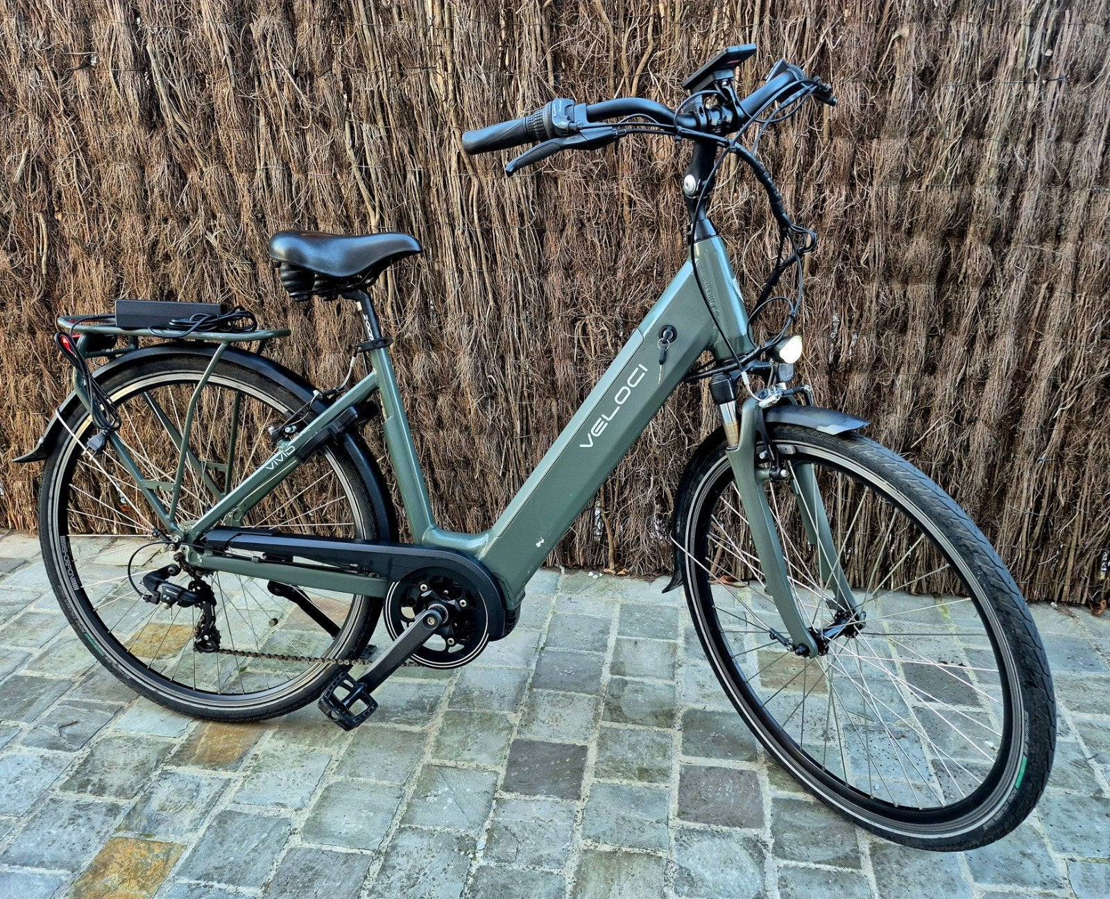 Elektrische fiets veloci vivid werkt perfect!, Fietsen en Brommers, Zo goed als nieuw, 47 tot 51 cm, 50 km per accu of meer, Ophalen