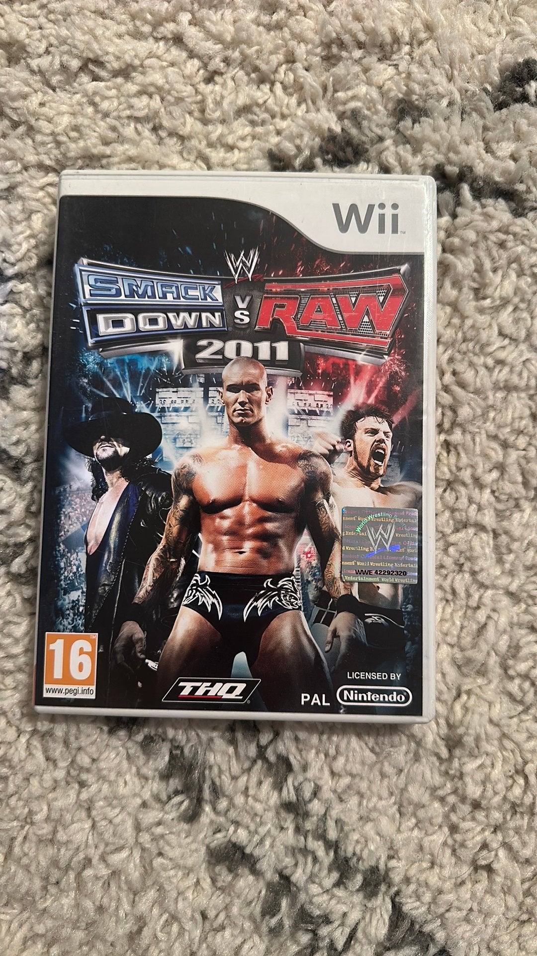 Smack Down vs Raw 2011 - WII, Enlèvement ou Envoi, Comme neuf, À partir de 16 ans, 3 joueurs ou plus