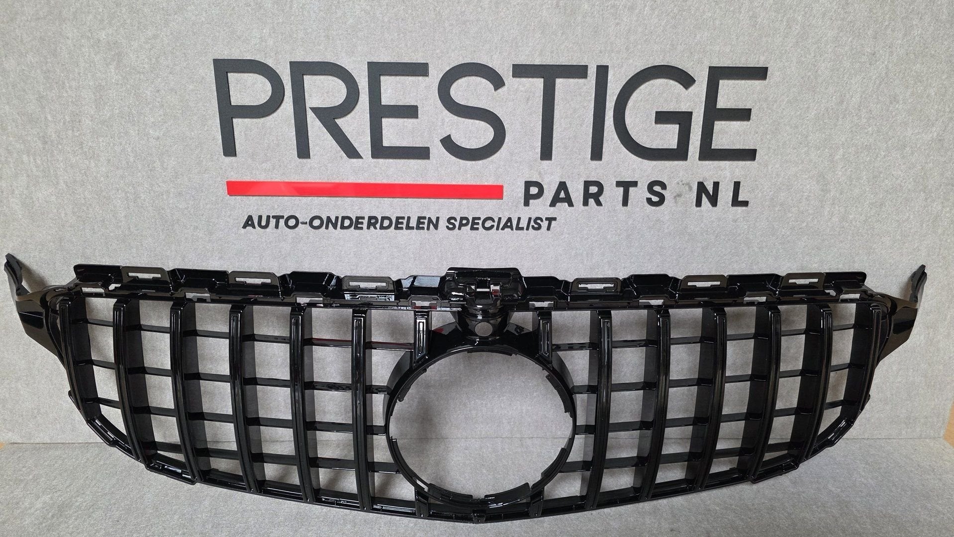 Grill Grille Mercedes C CLASSE W205 GT ZWART AMG LINE NIEUW, -, Nieuw, Ophalen of Verzenden, -