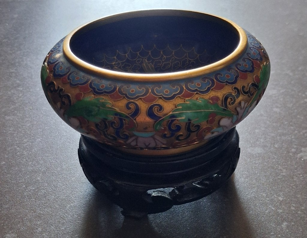cloisonne schaaltje, Antiquités & Art, Antiquités | Céramique & Poterie, Enlèvement