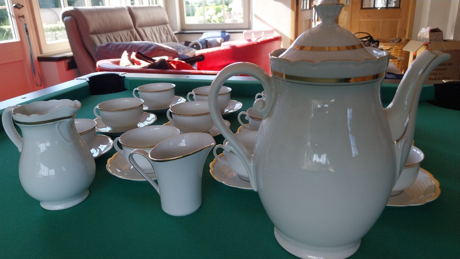 Moritz Zdekauer (MZ) vintage  koffie en thee servies, Ophalen of Verzenden