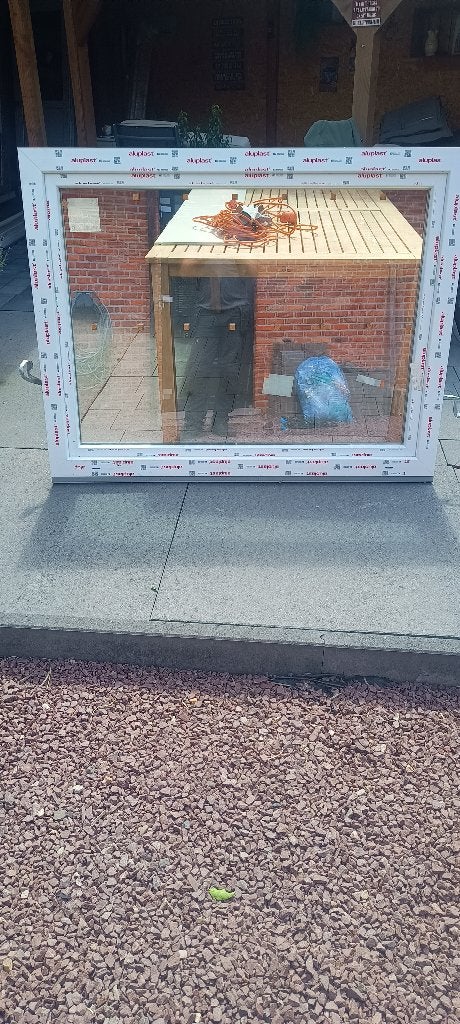 Nieuw PVC raam, Enlèvement, Neuf, Fenêtre de façade ou Vitre, Double vitrage