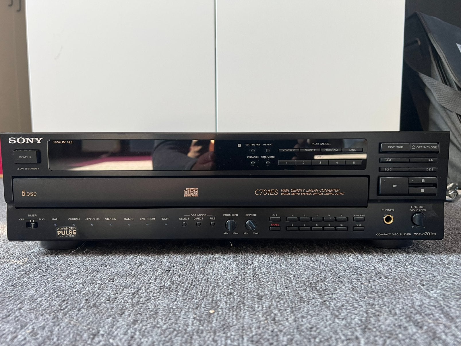 Sony CDP-C701ES, Audio, Tv en Foto, Cd-spelers, Ophalen, Zo goed als nieuw, Sony