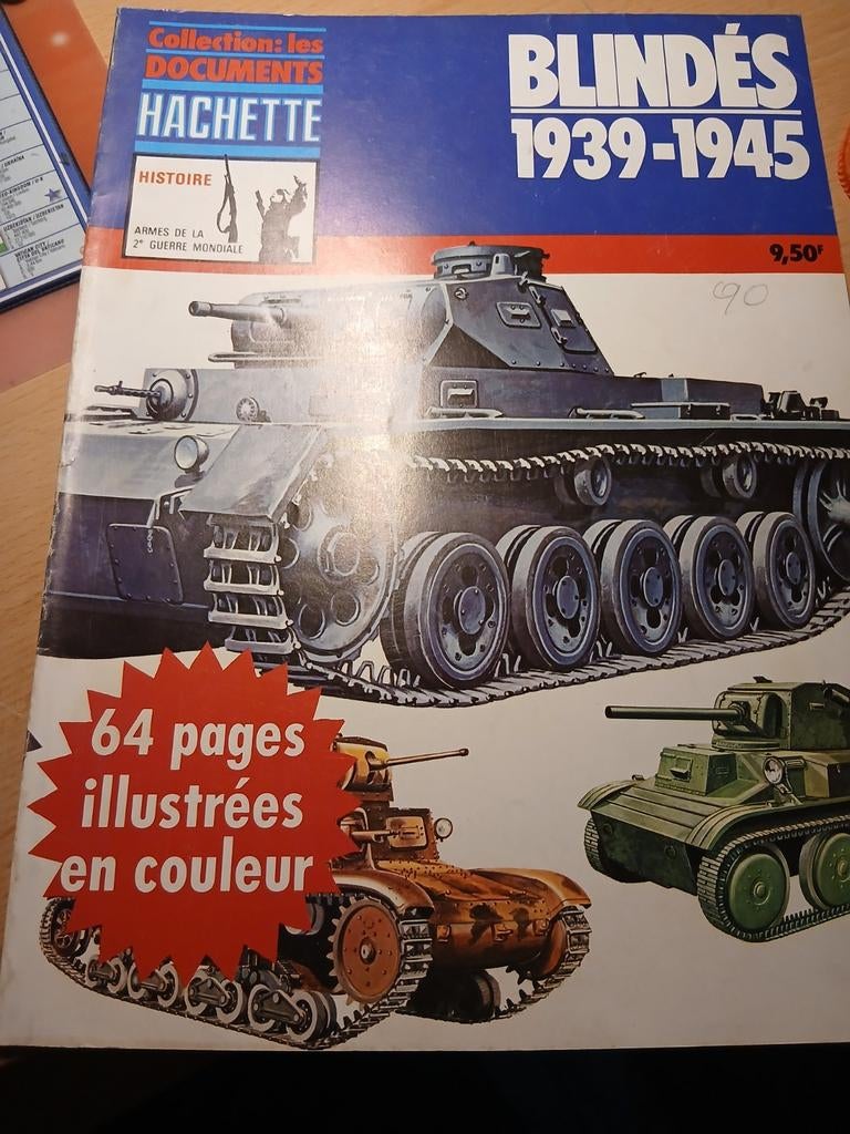 Blindés 1939-1945., Livres, Enlèvement ou Envoi