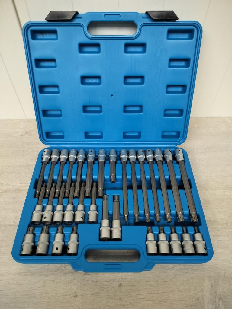 Torx Bitset, 1/2", Ribe, 32-dlg. Lengte 55, 100, 140, 200 mm, Ophalen of Verzenden, Nieuw